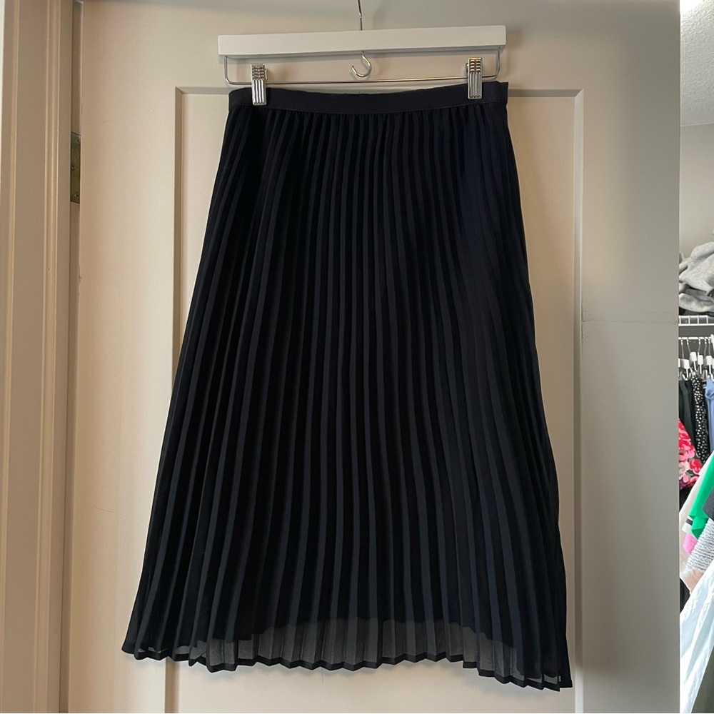 Dynamite pleated midi skirt